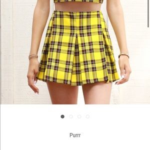 Purrr melrose (clueless) skirt